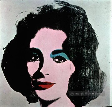 Liz Taylor Andy Warhol Oil Paintings